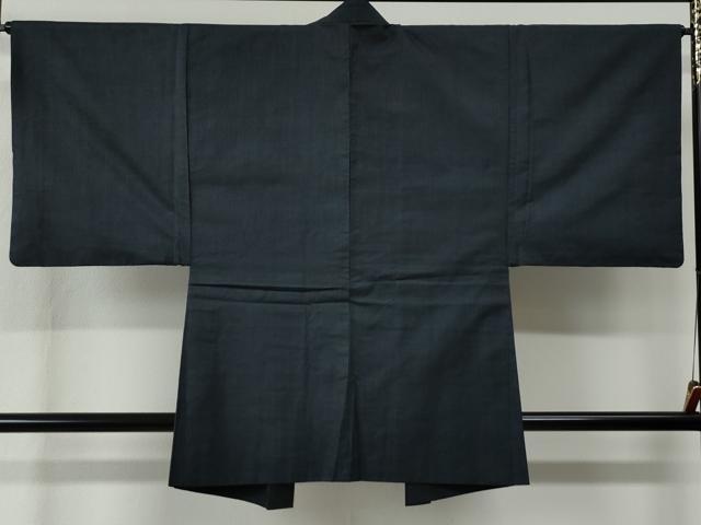 平和屋着物●男性　本場大島紬　アンサンブル　100亀甲　総詰め　株式会社本武特製　証紙付き　正絹　逸品　CABC6629yc