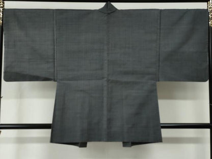 平和屋着物●男性　本場大島紬　アンサンブル　80亀甲　総詰め　正絹　逸品　CABC6631yc