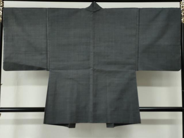 平和屋着物●男性　本場大島紬　アンサンブル　80亀甲　総詰め　正絹　逸品　CABC6631yc