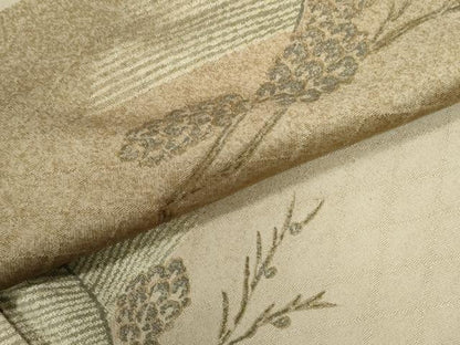 平和屋着物●訪問着　松葉　松ぼっくり　金彩　銀座せきね　正絹　逸品　CABC6632yc