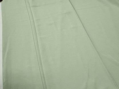 平和屋着物●上質な色無地　裏葉柳色　正絹　逸品　CABC6634yc