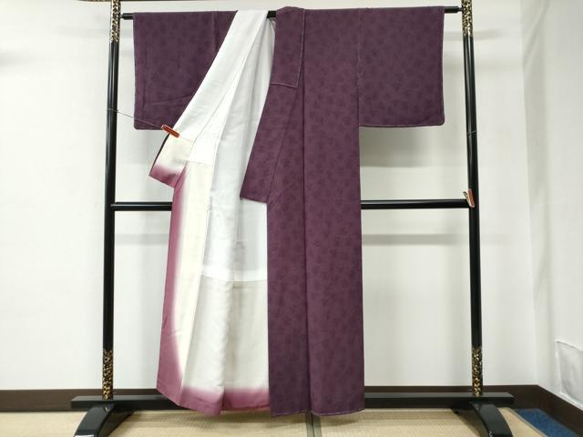 平和屋着物●重要無形文化財　人間国宝　中村勇二郎　江戸小紋　国宝平等院雲中供養菩薩五十二　正絹　逸品　未使用　CABC6648yc