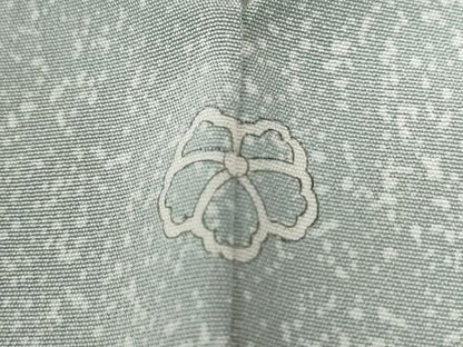 平和屋着物●訪問着　友禅　作家物　枝花文　暈し染め　正絹　逸品　CABC6654yc