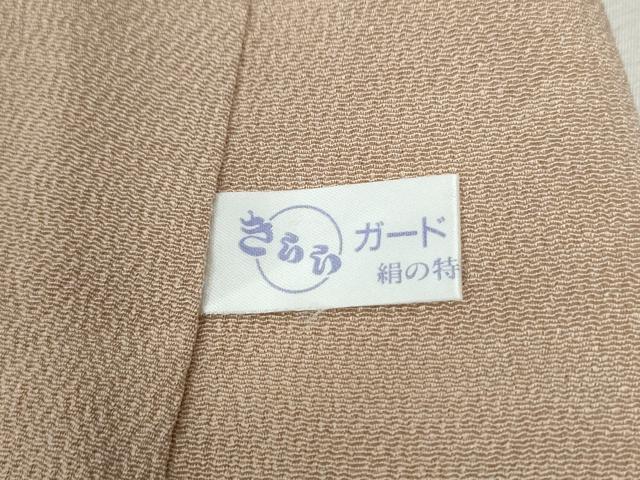 平和屋着物●名門・上野家　四代目 上野真(二代目 上野為二)　訪問着　松竹梅風景文　暈し染め　鬼しぼ縮緬　正絹　逸品　CABC6655yc