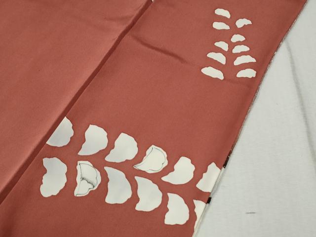 平和屋着物●訪問着　辻が花　絞り　暈し染め　正絹　逸品　CABC6676yc