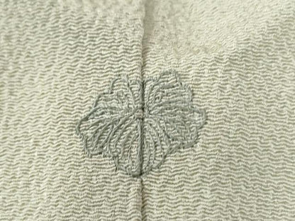 平和屋着物●訪問着　松竹梅風景文　鬼しぼ縮緬　正絹　逸品　CABC6701yc