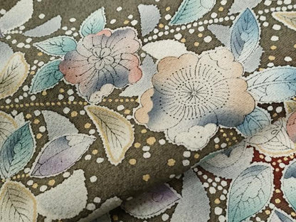 平和屋着物●訪問着　辻が花　金彩　正絹　逸品　CABC6716yc