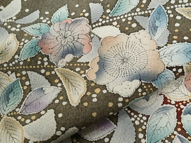 平和屋着物●訪問着　辻が花　金彩　正絹　逸品　CABC6716yc