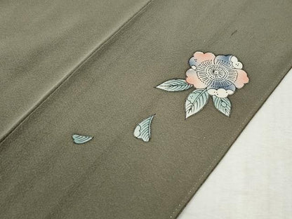 平和屋着物●訪問着　辻が花　金彩　正絹　逸品　CABC6716yc