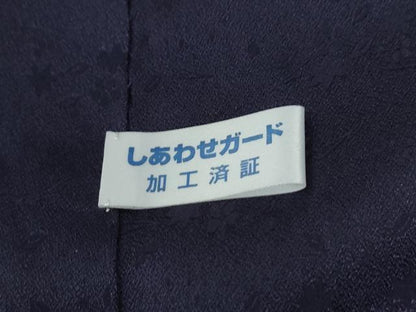 平和屋着物●訪問着 辻が花 暈し染め 銀通し地 ロング丈 正絹 逸品 未使用 CABC6723yc