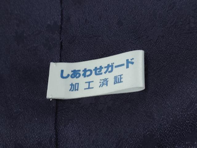 平和屋着物●訪問着 辻が花 暈し染め 銀通し地 ロング丈 正絹 逸品 未使用 CABC6723yc