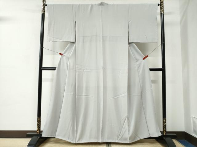 平和屋着物●上質な色無地　紫水晶色　正絹　逸品　CABC6736yc