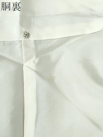 平和屋着物●本加賀友禅作家　押田正義監修　色無地　紗綾形地紋　抹茶色　正絹　逸品　未使用　CABC6739yc