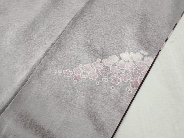 平和屋着物●訪問着　雪輪牡丹花文　暈し染め　金彩　正絹　逸品　CABC6749yc