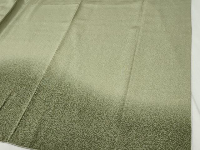 平和屋着物●訪問着　江戸小紋　溢れ松葉　暈し染め　鈴乃屋扱い　正絹　逸品　CABC6774yc