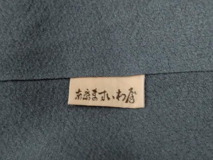 平和屋着物●訪問着　総刺繍　舞桜文　暈し染め　金糸　ますいわ屋扱い　正絹　逸品　CABC6780yc