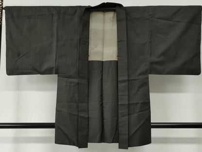 平和屋着物●男性　本場大島紬　アンサンブル　7マルキ　正絹　逸品　未使用　CABC6786yc