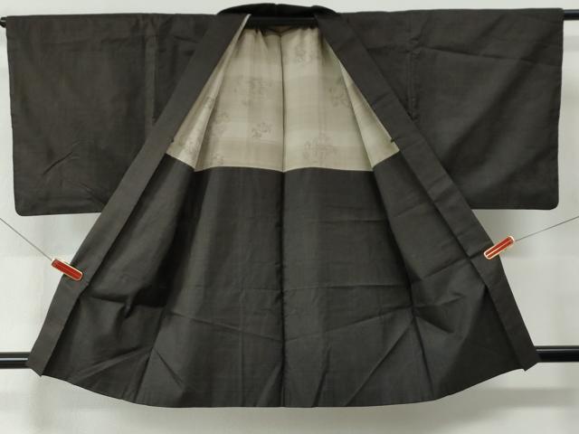 平和屋着物●男性　本場大島紬　アンサンブル　7マルキ　正絹　逸品　未使用　CABC6786yc