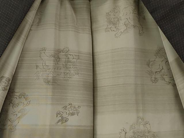 平和屋着物●男性　本場大島紬　アンサンブル　7マルキ　正絹　逸品　未使用　CABC6786yc