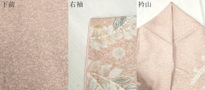 平和屋着物●訪問着　辻が花　暈し染め　正絹　逸品　CABC6794yc