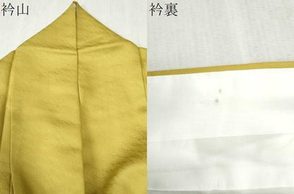 平和屋着物●染色作家　斉藤三才　訪問着　枝葉文　暈し染め　金彩　正絹　逸品　CABC6797yc