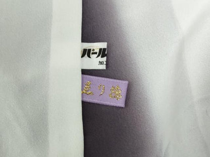 平和屋着物●上質な小紋　枝桜文　正絹　逸品　CABC6800yc