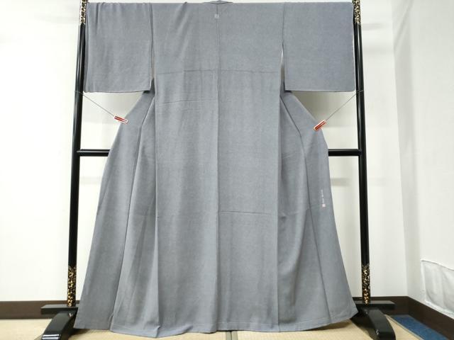 平和屋着物●伝統工芸士　関正三郎　江戸小紋　鮫小紋柄　正絹　逸品　未使用　CABC6805yc