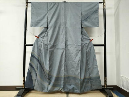 平和屋着物●訪問着　本場染大島紬　吉祥文　正絹　逸品　CABC6824yc