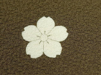 平和屋着物●豪華振袖　色無地　媚茶色　正絹　逸品　CABC6832yc