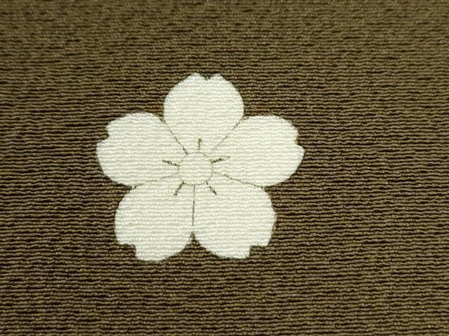 平和屋着物●豪華振袖　色無地　媚茶色　正絹　逸品　CABC6832yc