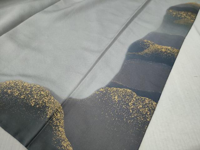 平和屋着物●中国三大刺繍　スワトウ刺繍　総刺繍　訪問着　吉祥文　銀通し地　さが美扱い　正絹　逸品　CABC6838yc