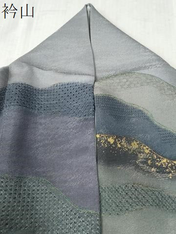 平和屋着物●中国三大刺繍　スワトウ刺繍　総刺繍　訪問着　吉祥文　銀通し地　さが美扱い　正絹　逸品　CABC6838yc