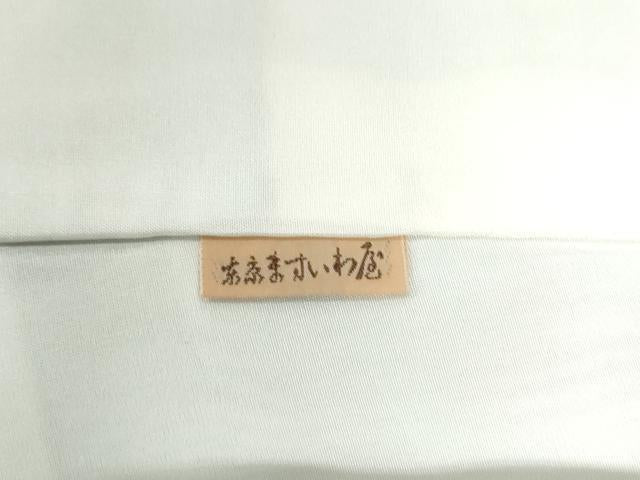 平和屋着物●訪問着　辻が花　絞り　暈し染め　銀通し地　ますいわ屋扱い　正絹　逸品　CABC6839yc