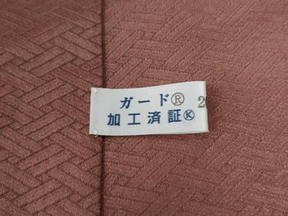 平和屋着物●訪問着　絞り　刺繍　地紙草花文　金糸　正絹　逸品　CABC6856yc