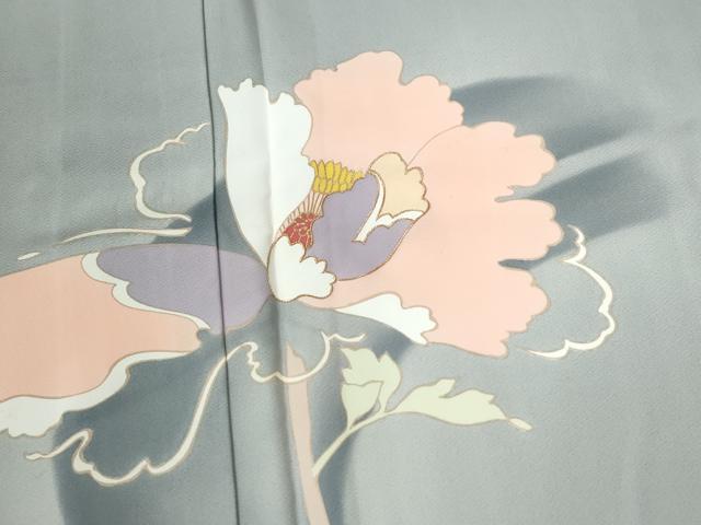 平和屋着物●訪問着　枝花文　金彩　正絹　逸品　CABC6872yc