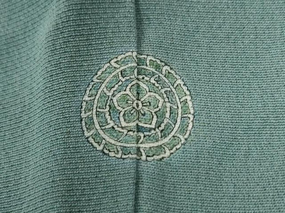 平和屋着物●訪問着　草花文　暈し染め　金彩　正絹　逸品　CABC6881yc