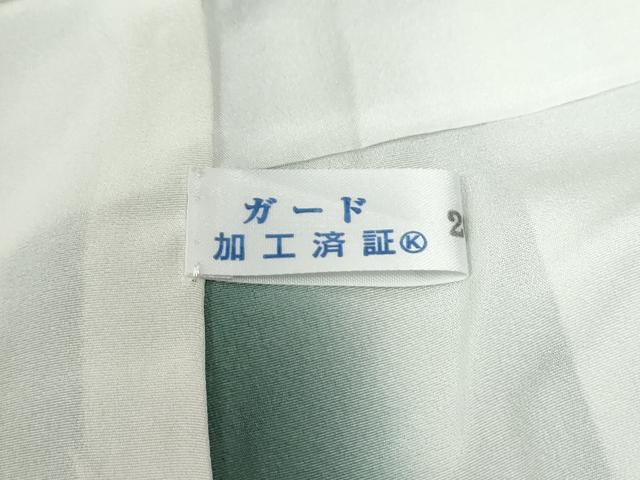 平和屋着物●訪問着　草花文　暈し染め　金彩　正絹　逸品　CABC6881yc