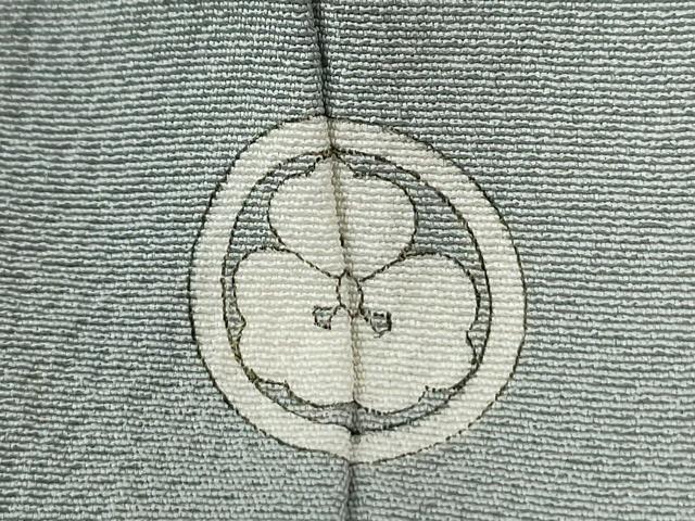 平和屋着物●上質な色無地　京の名水染　秘色色　反端付き　正絹　逸品　未使用　CABC6887yc