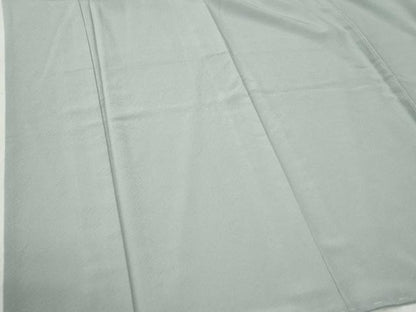 平和屋着物●上質な色無地　京の名水染　秘色色　反端付き　正絹　逸品　未使用　CABC6887yc
