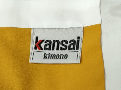 平和屋着物●世界的ファッションデザイナー　山本寛斎　kansaiブランド　振袖　舞桜文　正絹　逸品　CABC6899yc