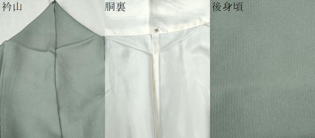 平和屋着物●訪問着　雪輪文　暈し染め　金銀彩　正絹　逸品　CABC6929yc