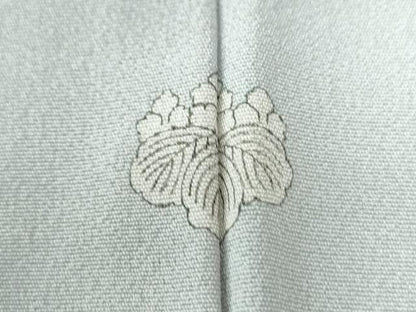 平和屋着物●訪問着　友禅　作家物　籬枝花文　暈し染め　正絹　逸品　CABC6936yc