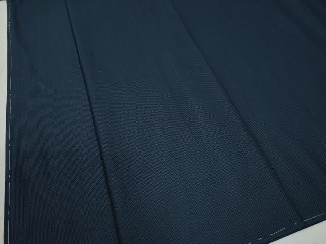 平和屋着物●男性　紬　アンサンブル　100亀甲　総詰め　正絹　逸品　未使用　CABC6946yc