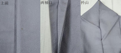 平和屋着物●上質な色無地　藤色　正絹　逸品　CABC6950yc
