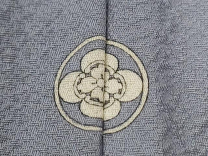 平和屋着物●上質な色無地　藤色　正絹　逸品　CABC6950yc