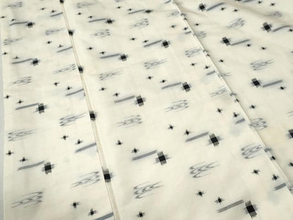 平和屋着物●本場琉球絣　紬　正絹　逸品　CABC6952yc