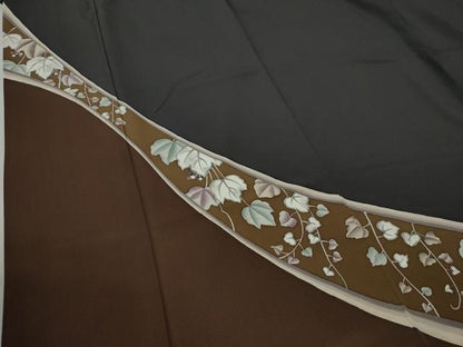 平和屋着物●訪問着　南天文　正絹　逸品　CABC6959yc