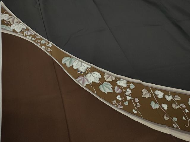 平和屋着物●訪問着　南天文　正絹　逸品　CABC6959yc