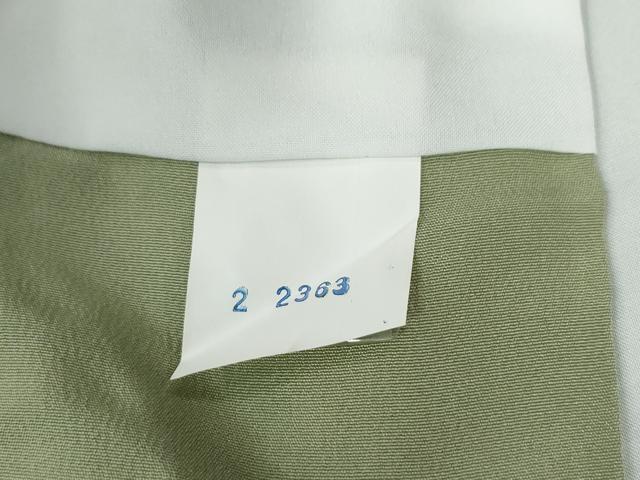 平和屋着物●訪問着　扇面地紙草花文　暈し染め　金彩　正絹　逸品　未使用　CABC6961yc