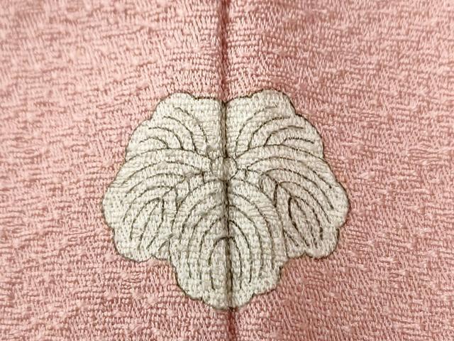 平和屋着物●上質な色無地　樹林地紋　虹色　正絹　逸品　CABC6963yc